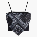 Bandana Print Crop Top - Image 4