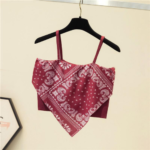 Bandana Print Crop Top - Image 3