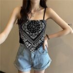 Bandana Print Crop Top - Image 6