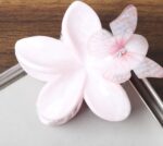 Floral Butterfly Claw Hair Clip - Image 6