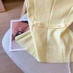 Butter Yellow Vest Top - Image 6