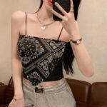 Bandana Print Crop Top - Image 5