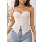 Ivory Ruffle Top