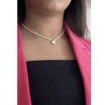 Sweetheart Charm Pearl Necklace - Image 5