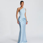 Aqua Muse Drape Gown - Image 2