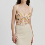 Dreamy Blush Corset Top