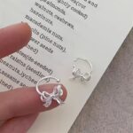 Silver Bow Ear Cuff - Image 3