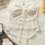 Ivory Ruffle Top - Image 2