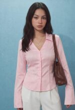 Blush Pink Shirt - Image 9