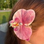 Phalaenopsis Pearl Hair Clip - Image 6