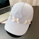 Cute Bow Ribbon Cap - Image 9