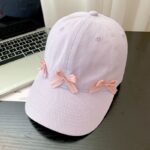 Cute Bow Ribbon Cap - Image 7